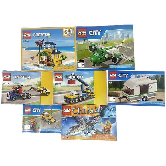 LEGO Lot of 30+ Modern Instruction Manuals Star Wars Minecraft Lego City etc - Picture 5 of 9